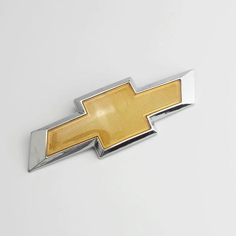 Car Front Grille Emblem for Chevrolet Captive Equinox Cruze Spark Camaro Aveo Silverado Malibu Sail Badge Rear Trunk Stickers