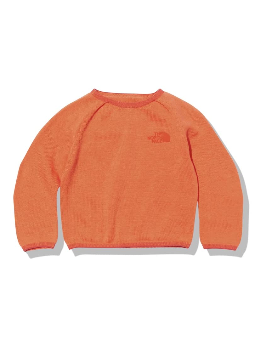 

The North Face Long Sleeve Cradle Cotton Crew Unisex Organic Whole Dusty Coral Size 70 Neck, Baby, Cotton, Garment, Orange,