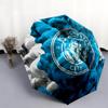 Manchester City Football Club2pattern, automatic folding umbrella, portable and foldable design, 8 ribs, a Christmas or birthday gift.