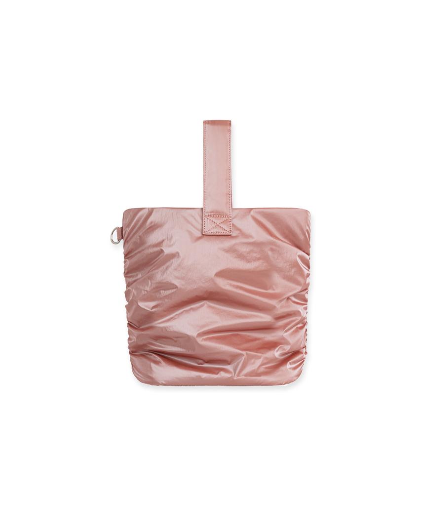 Abeehums Glossy Oval Tote Bag Abh348-707 Pink