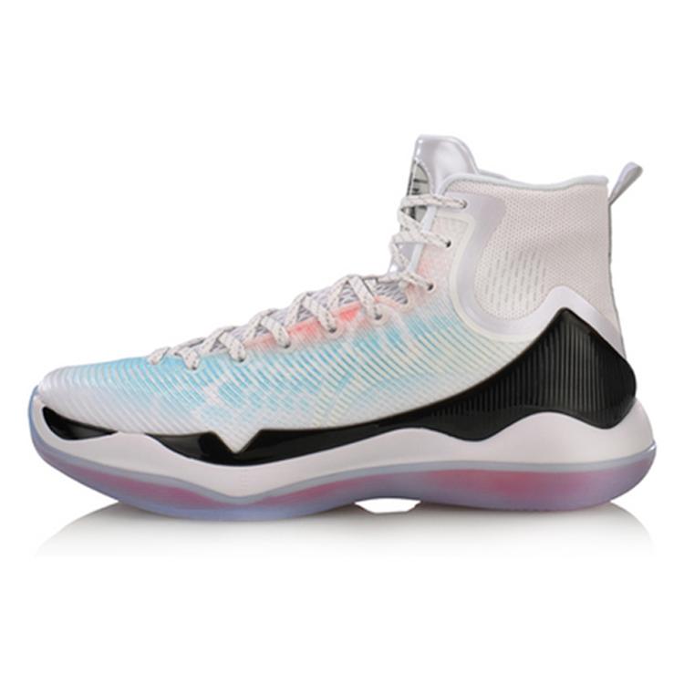 

New LiNing YuShuai 11 Anti Slip Wear Resistant High Top Basketball Shoes Men s Honey Peach ABAM023-5 39