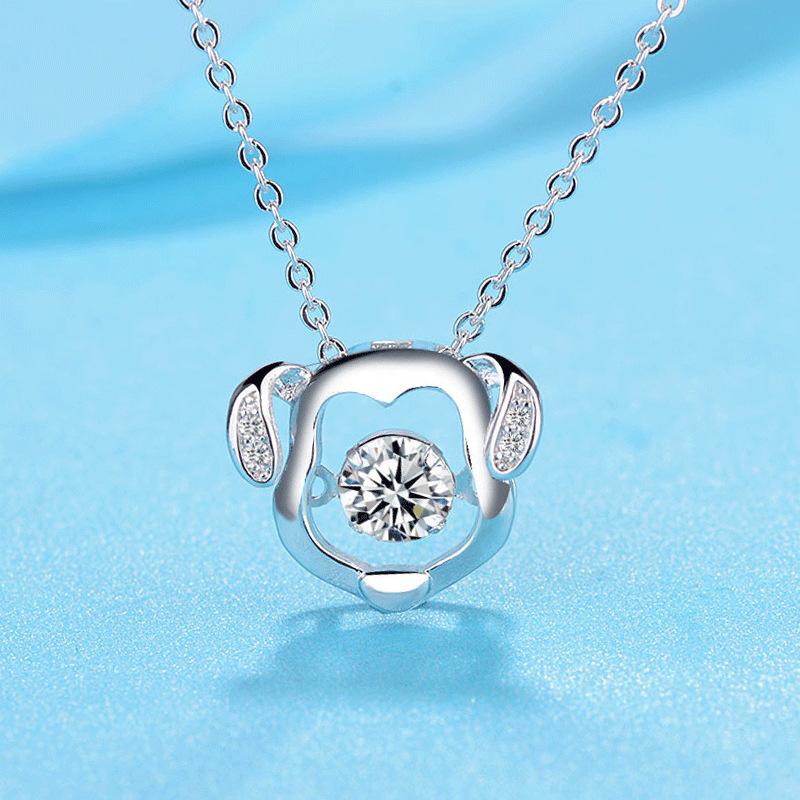 Vivid Chinese Zodiac Pendant Necklace For Women Girlfriend Holiday Gift Delicate Clavicle Chain Jewelry Accessory