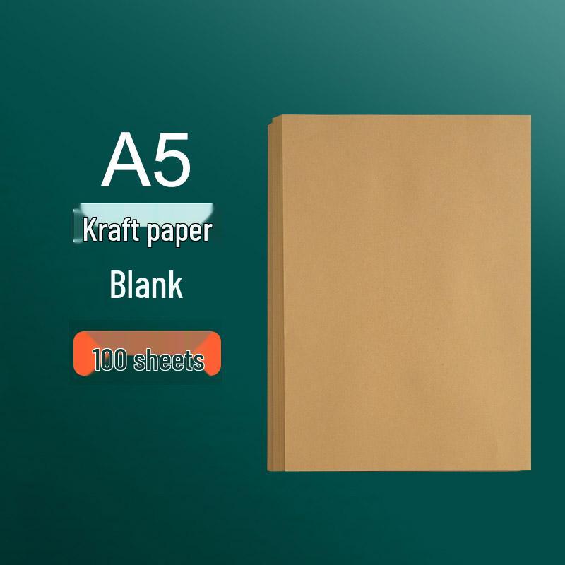 Kraft Paper Retro European Style Airmail Envelope & Stationery Set with Postcards and Greeting Cards In White