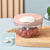 Manual Pull Crusher Food Chopper Sharp Stainless Steel Manual Meat Mincer Garlic Chopper Rotate Garlic Press Kitchen Accessories