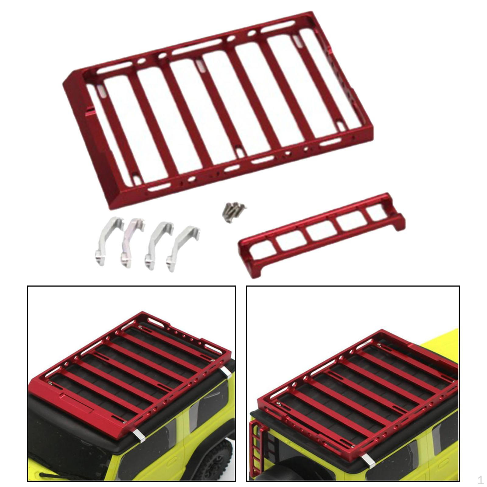 

Alloy RC Roof Rack Luggage Replacement /18 diy червоний