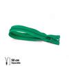 Zipper - ECLAIR - Z54 - 6mm Separable - 50 Cm - Emerald Green