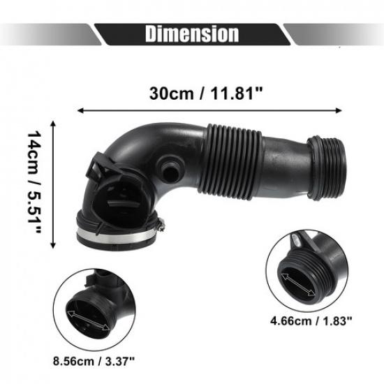 Pack (1) Car Air Intake Hose Tube 13717605638 For BMW