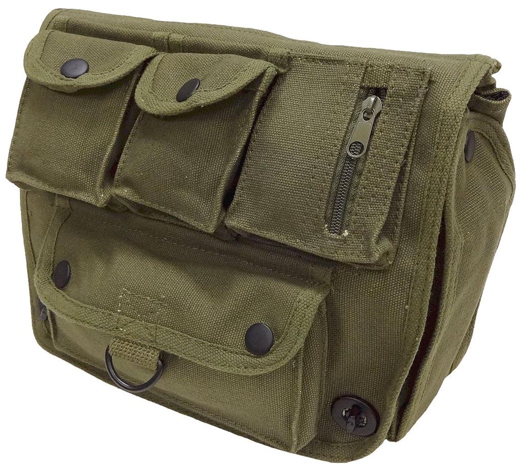 Rothco CANVAS VENTURER SURVIVOR SHOULDER BAG (Olive)