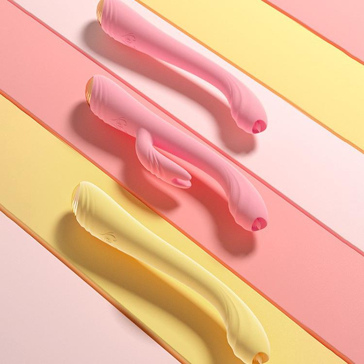 Flut Stift Zunge Lecken Vibrator Großhandel Mädchen Masturbation Artefakt Honig Bohnen Zu Stimulieren Sex Produkte Massage