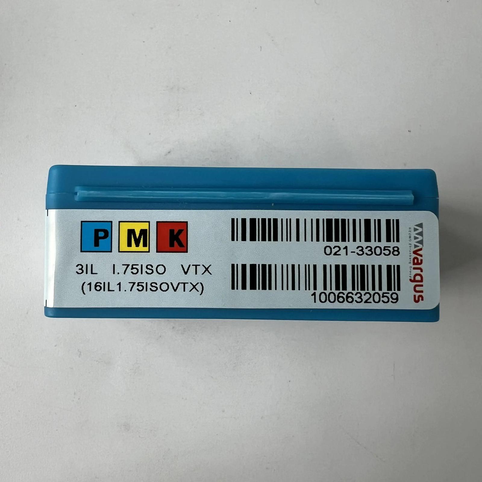 

Original / 3IL1.75ISO VTX / Industrial indexable Carbide Inserts 10 Pcs