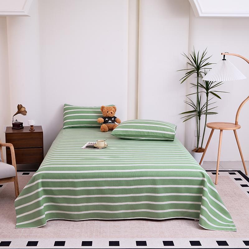 

Cotton Thickened Bed Sheet Plant Flowers Printed Single Double Top King Sheets Pure Cotton Single Size Kids Bed Linen 200x230cm 3pcs