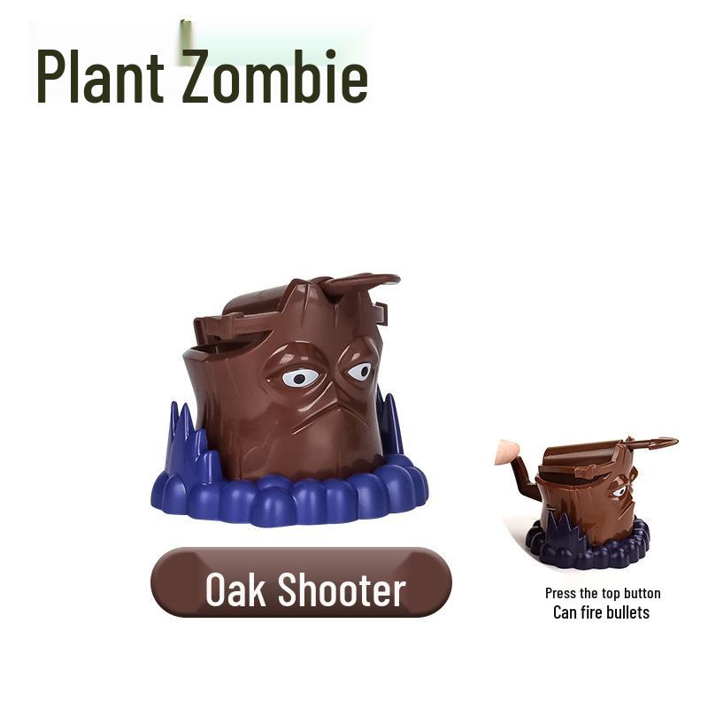 Plants vs. Zombies Toy Set: Machine Bug, Football Gun, Pea Pod, Carnivorous Plant Models