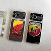 Italy Famous Car A-ABARTH Logo Protective Back Decal Skin Wrap Sticker For IPhone 17 Pro 17 Pro Max