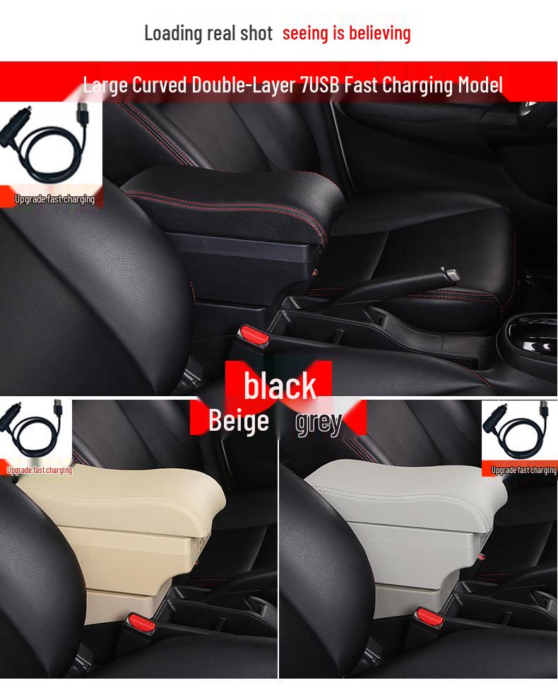 Perodua Axia Armrest Box - North Deer Daaxia Center Storage Accessory