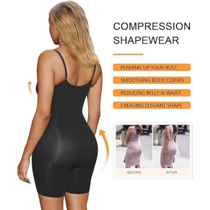 Women Seamless Full Body Shaper Tummy Control Waist Cincher Butt Lifter Shapewear
