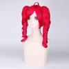 Anime 55cm vocaloid miku sinfonia cosplay peruca kasane teto encaracolado tranças de cabelo sintético feminino perucas cosplay trajes