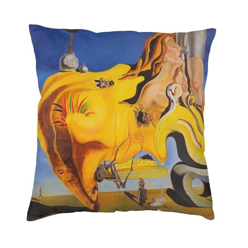 Posiadanie Pamięci Poszewka na Poduszkę 45x45cm Obraz Salvadora Dalego Sztuka Aksamit Urocze Poszewki na Poduszki na Sofę Wystrój Domu