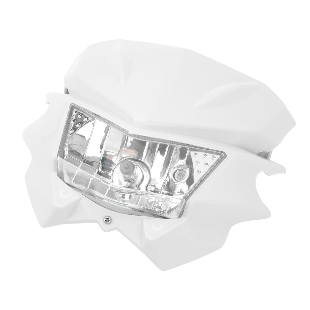 Motorsykkel Frontlykt H4 Interface LED Vanntett DRL Hovedlykt for KLX 110 125 150 230 250