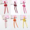 Personalized Wenchang Knot Keychain PU Leather Gift For Students Backpack Decoration And Daily Encouragement