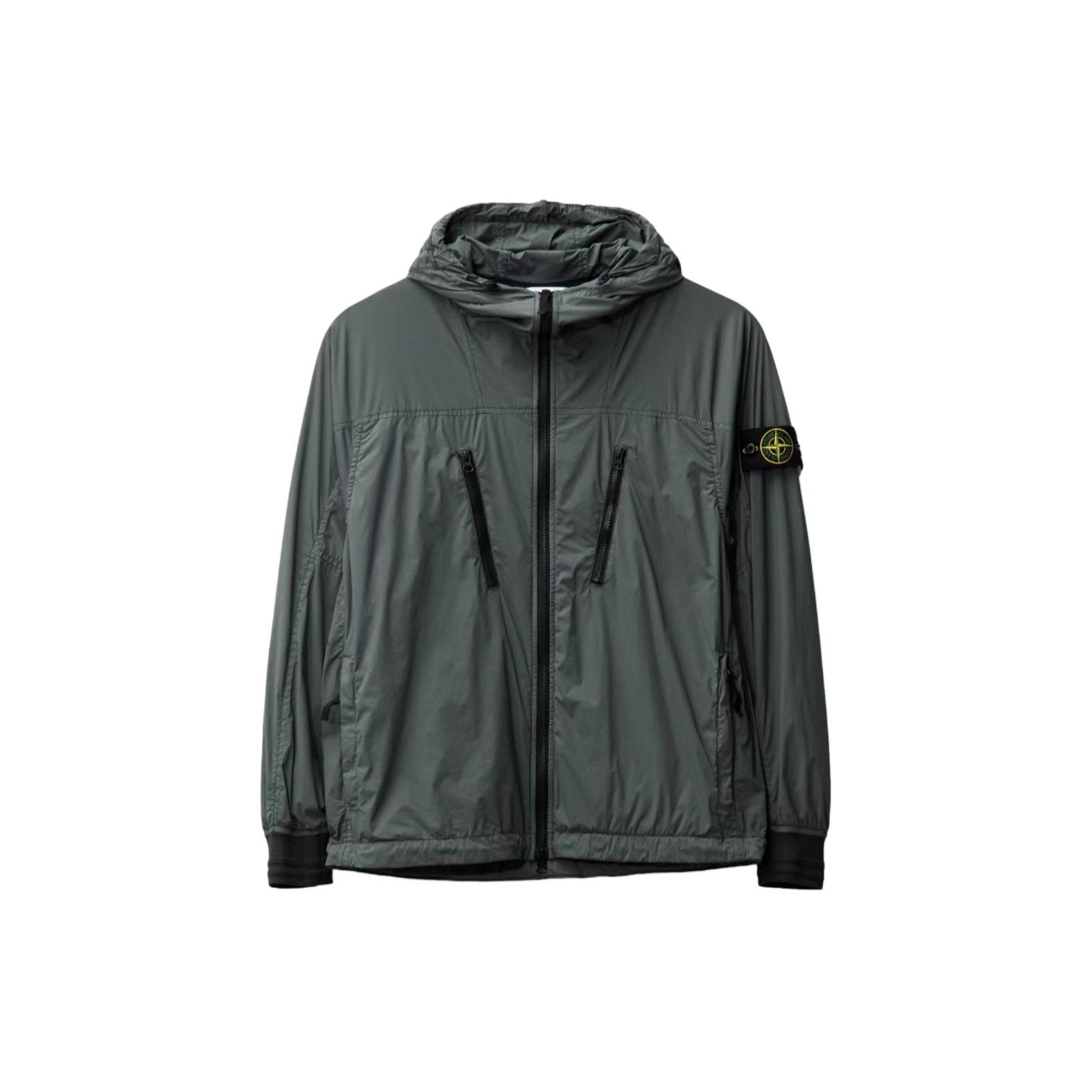 Stone Island Ss24 Hooded Zip Lightweight