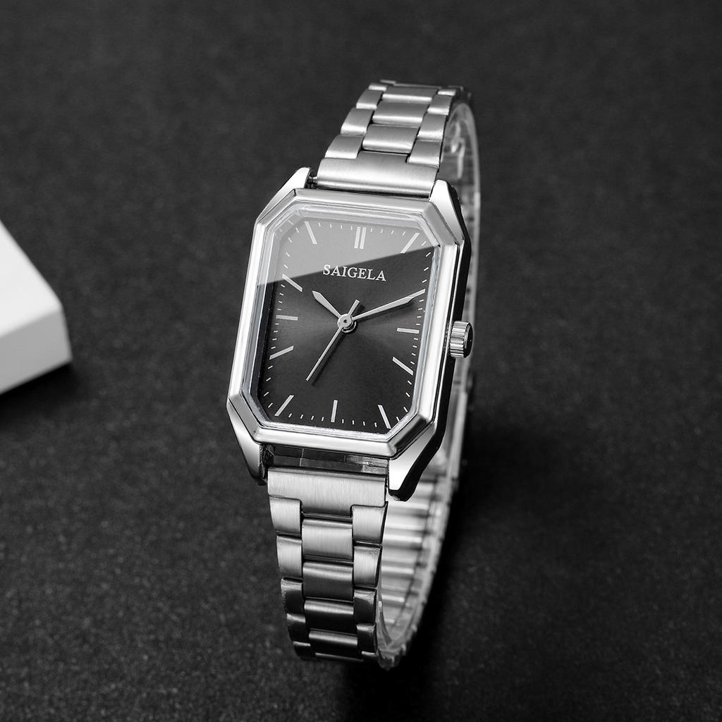 2pcs/set Women's Business Watch New Small Fragrant Style Women's Luxury Simple Dial Quartz Watch Combination Set Box Not Include