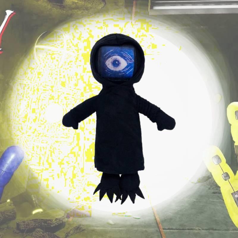 Nightmare Poppy Playtime4 Critters Black Doctor Plush Toy Horror Game Character