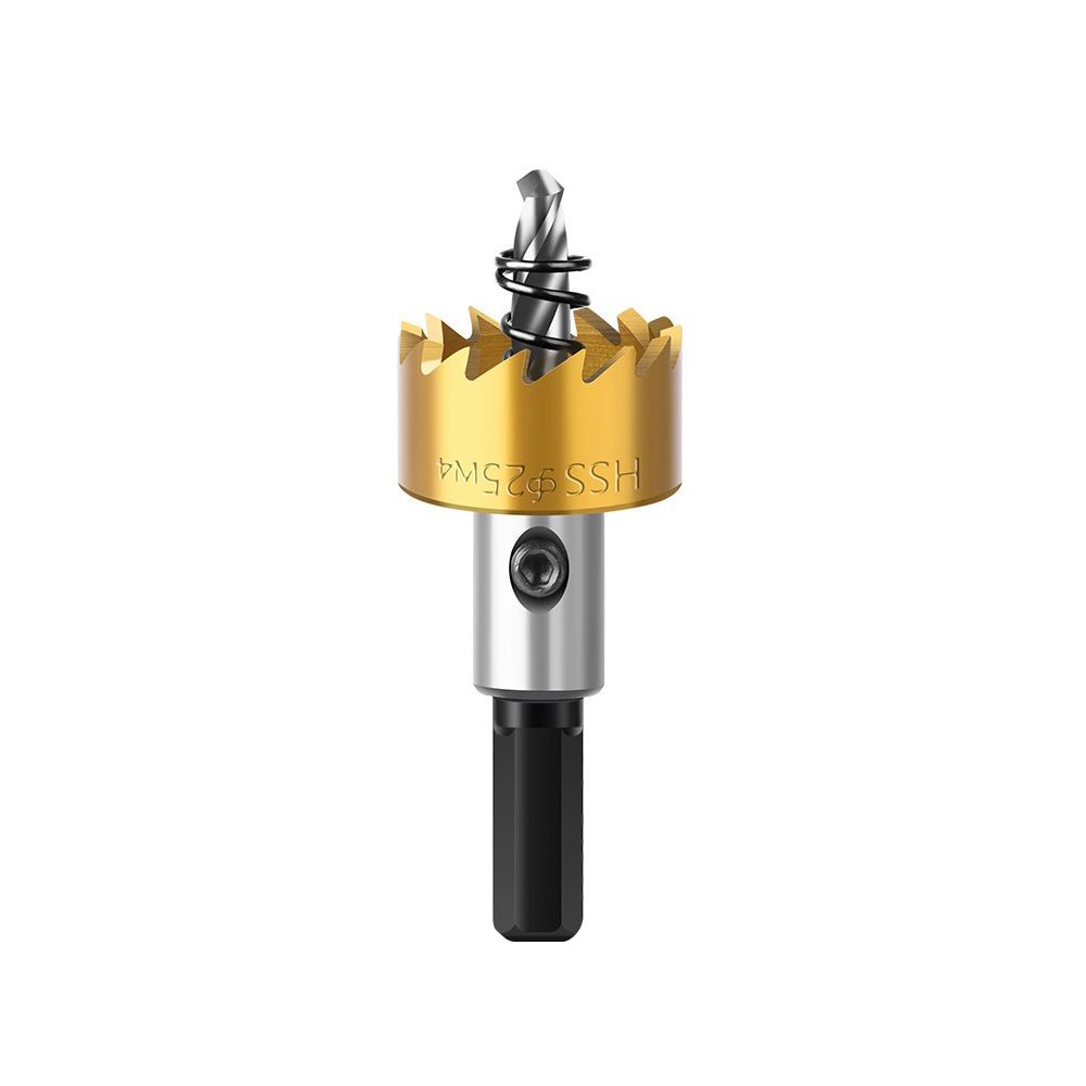 Cobalt Titanium Coated Hole Saw Kit – High-Speed Steel Opening Tool for Metal, Stainless Steel, Aluminum & Iron Sheet