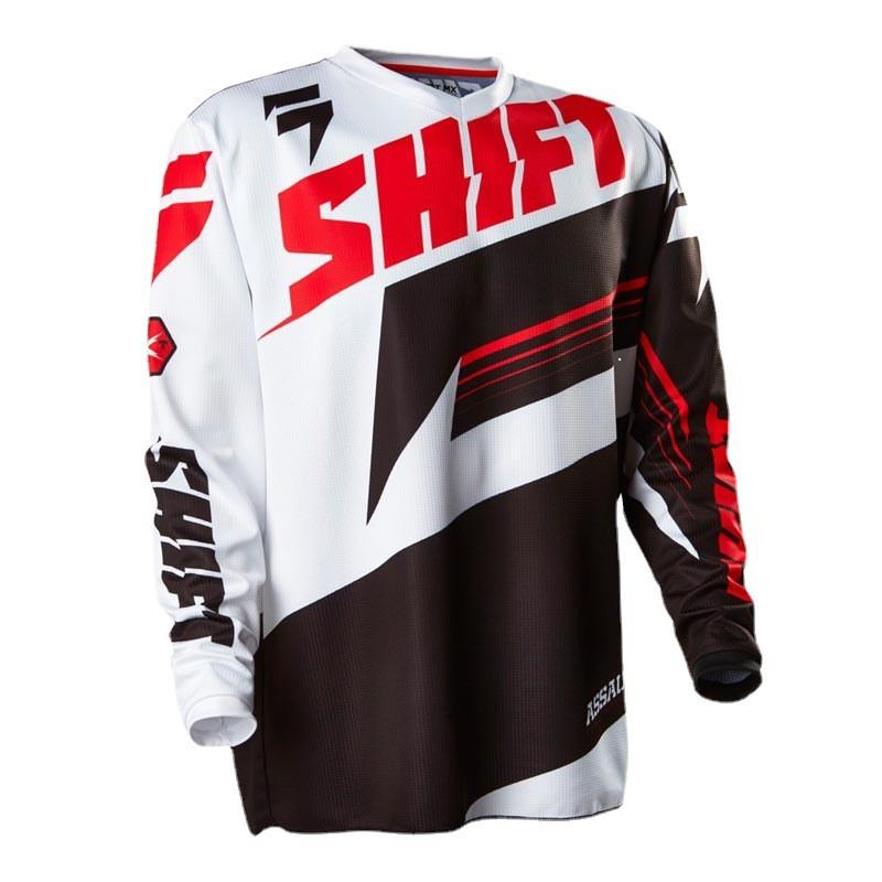 Quick-Dry Cycling Long Sleeve Jersey Mountain Bike Trail Riding Mens Performance Top