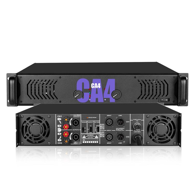 Professional CA Series High Power HiFi Amplifier for Home, Bar, KTV, and Meetings