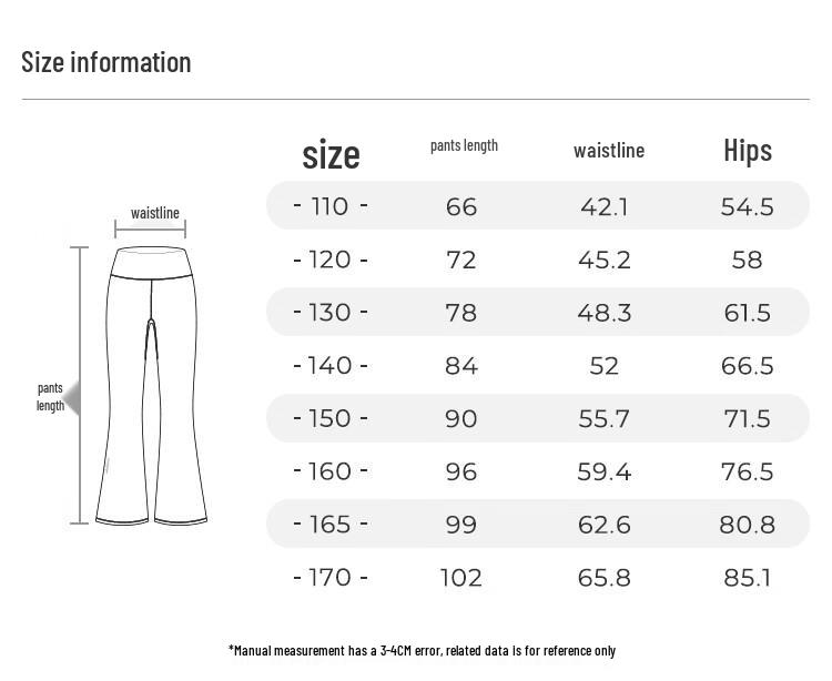 moodytiger Girls' Active Micro Flared Pants