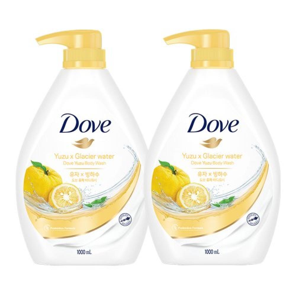 Dove Body Wash Yuzu 1l X2 none