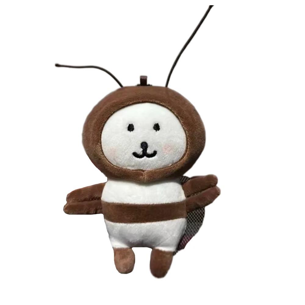 PP Cotton Cockroach Self-deprecating Bear Doll Chiikawa Plush Dolls  Hanging Accessory