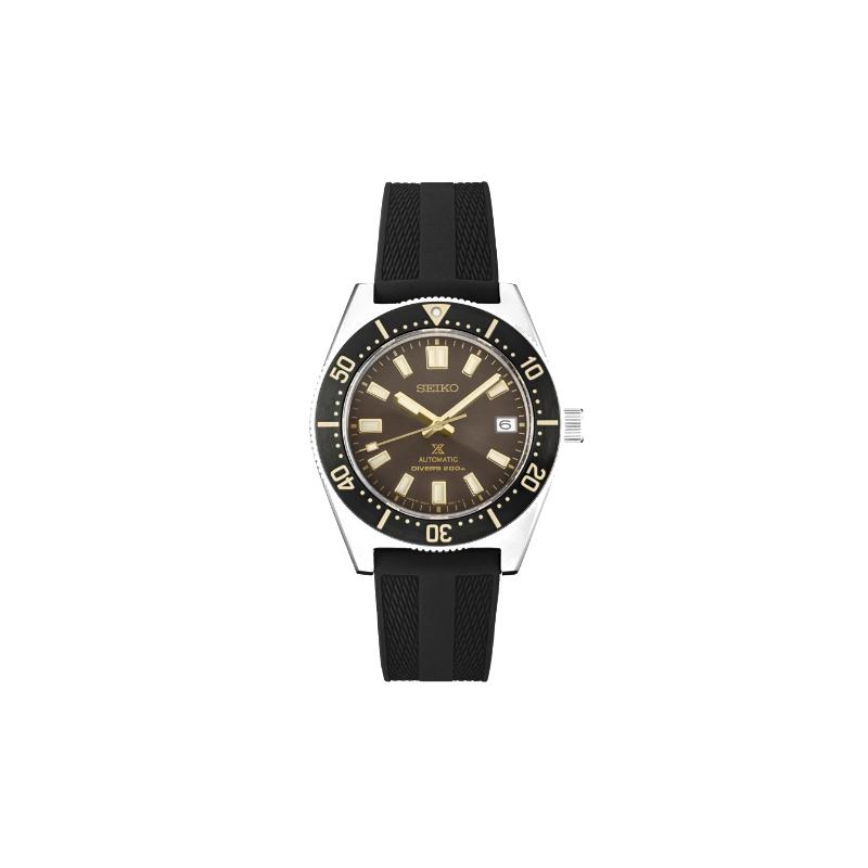 

SEIKO prospex series fashionable diving Automatic tape strap men s watch brown dial spb147 синій