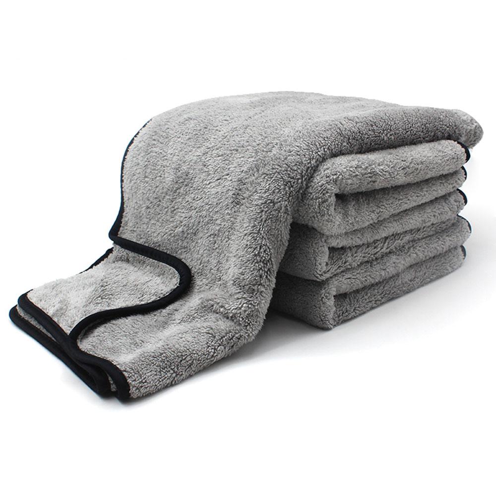 1~8PCS Microfiber Towel Car Wash Accessories 100X40cm Super Absorbency Car Cleaning Cloth Premium Microfiber Auto Towel One-Time