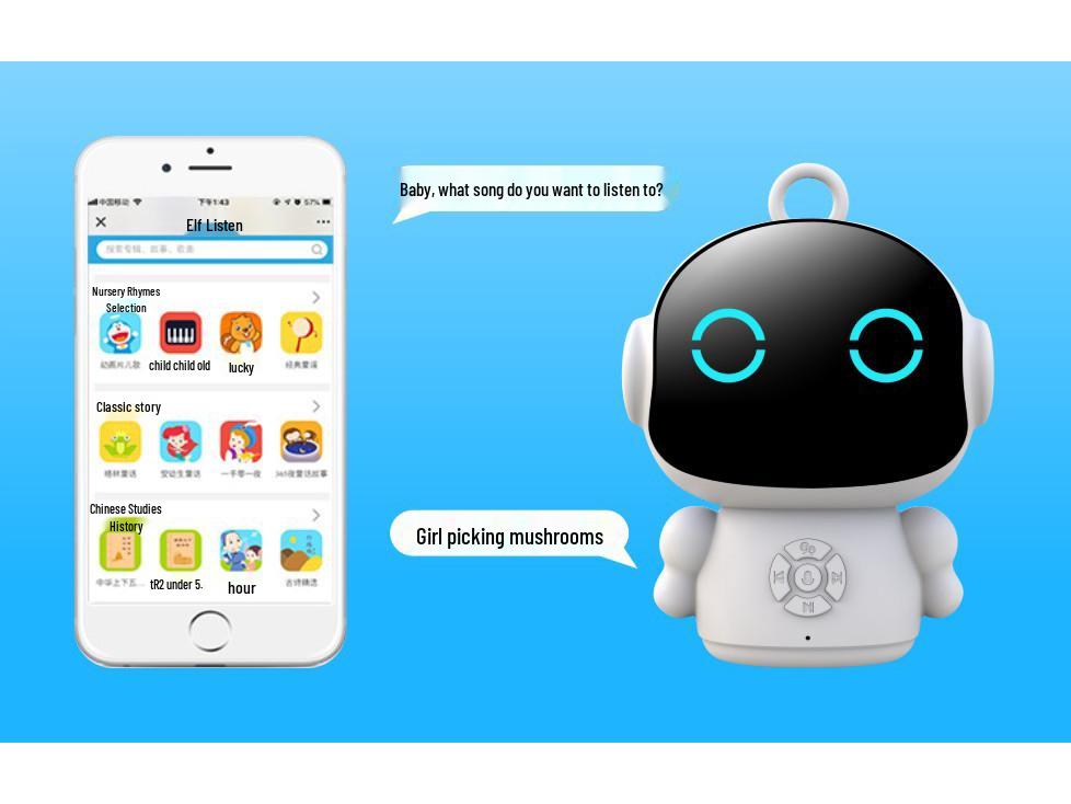 Early Education Singing and Storytelling Interactive Robot for Children