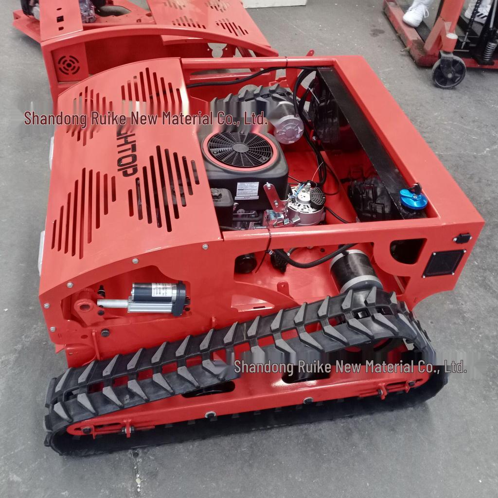 16HP Remote-Controlled Gasoline Crawler Lawnmower for Efficient Weeding
