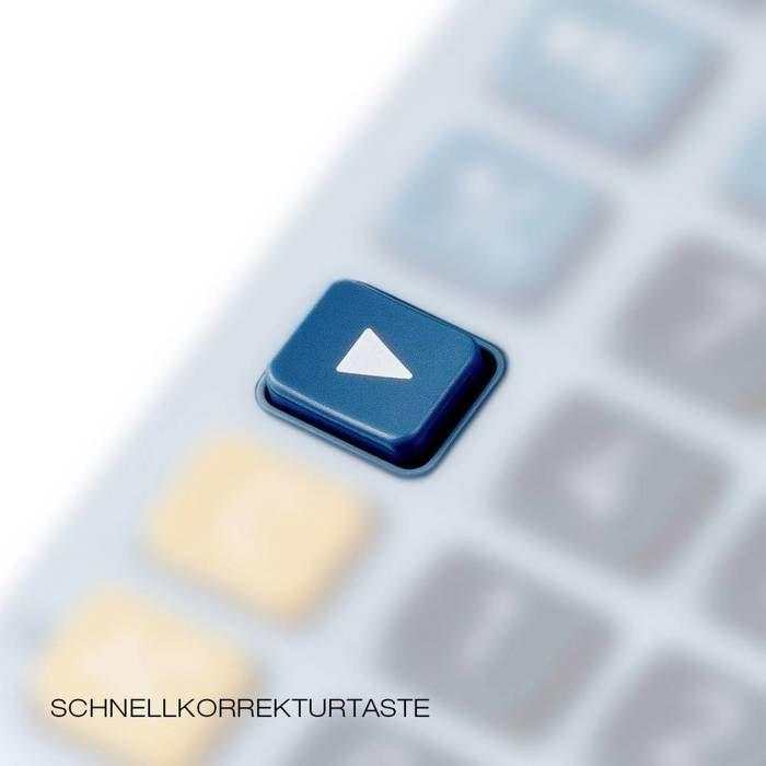 Casio ms-88em calculatrice de bureau bleu ecran: 8 solaire (l x l) 101 mm x 149 mm