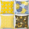 Home Decor Colorful Floral & Geometric Patterned Pattern Cushion Cover Suitable For Sofa Bedroom Car Pillow Cover