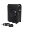 Khanka Black Leather Case Compatible Fujifilm Instax Evo Hybrid Instant Camera Instax Mini Evo INS MINI