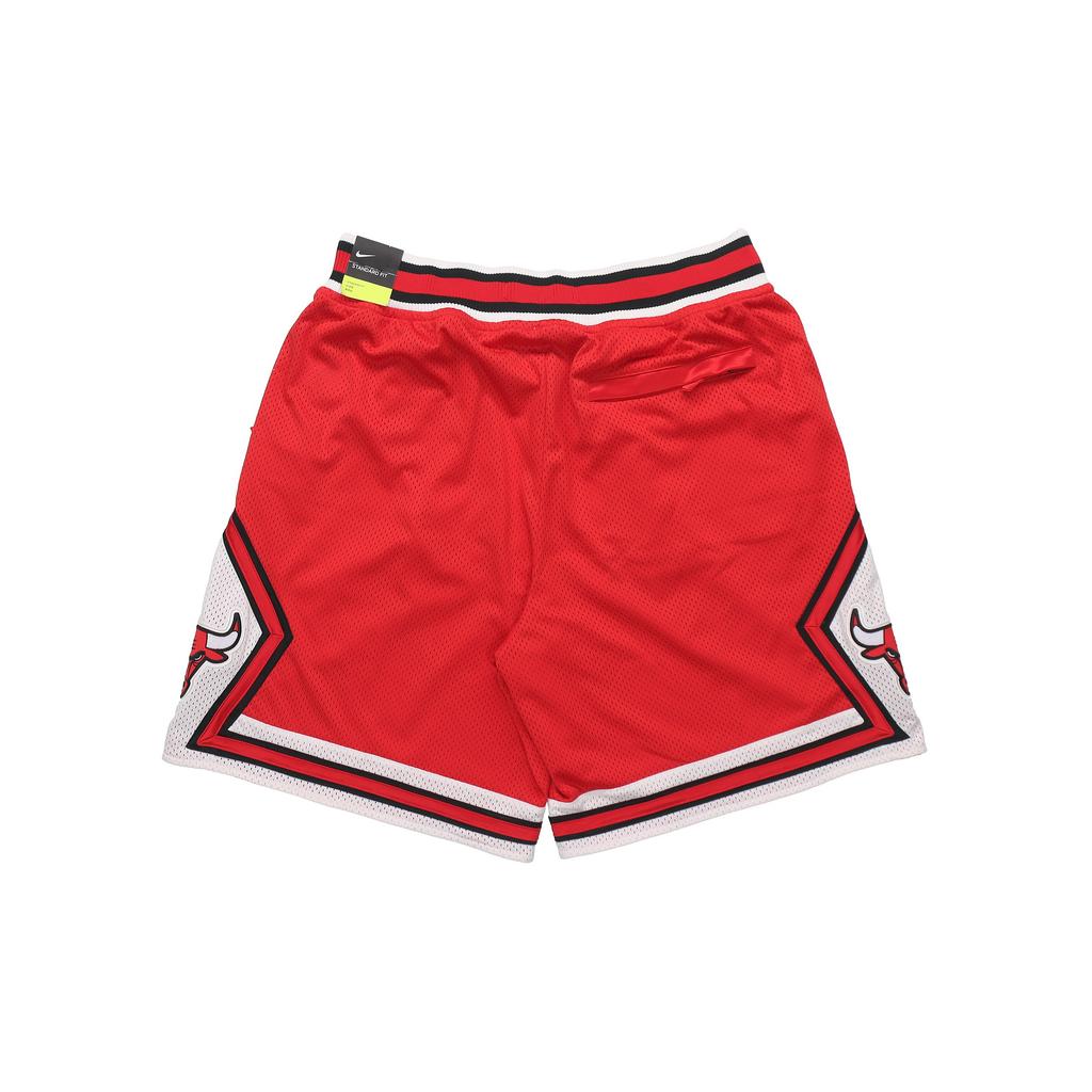 Nike Court Side NBA Chicago Bulls Fan Edition Feuchtigkeitsableitende, lockere Basketballhose für Herren, Rot, AJ9164-657