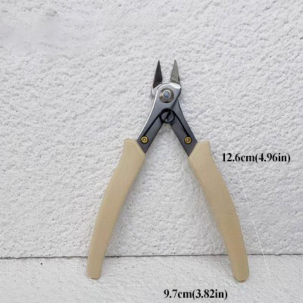 Pointed Nose Professional Nail Clipper Flat Nose Zircon Jewelry Cutting Machine  Manicure