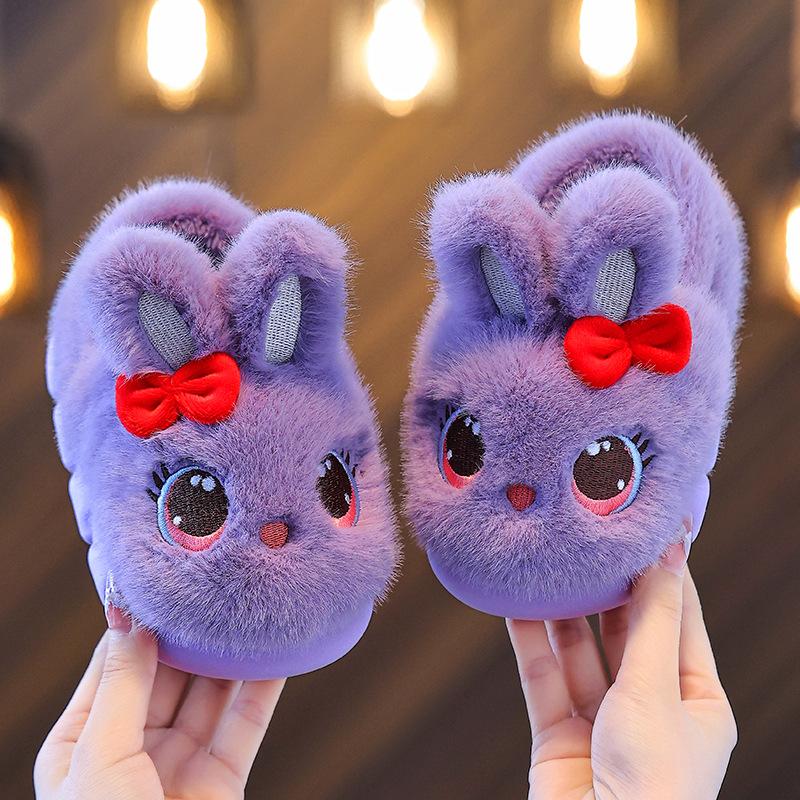 Children's Cotton Shoes, Girls' Cartoon Shoes, Baby Slippers