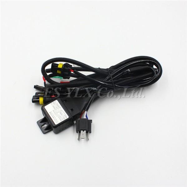 FSYLX 12V 35W 55W 75W HID Bi Xenon H4 Wire Harness Controller for Car Headlight Retrofit Connect Hid Bixenon Projector Lens