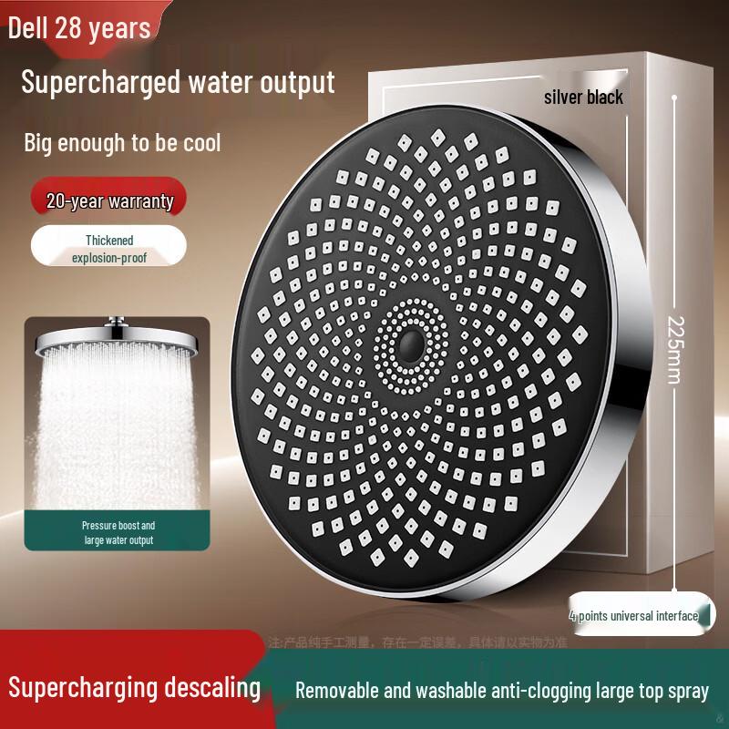 De er S-610C Pressurized Shower Head