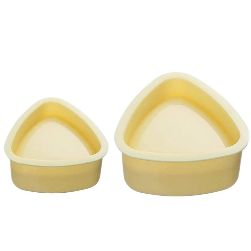 1/2Pcs Triangular Plastic Sushi Mold Onigiri Rice Ball Food Press Maker Japanese Bento Baby Rice Ball Molds Kitchen Accessories