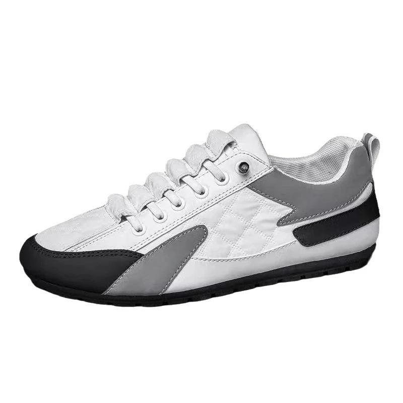 2024 Autumn New Men's Cloth Shoes Soft Sole Anti-slip Wear Casual Men's Shoes