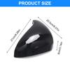 Auto Accessory for 207 2006-2013 Car Side Mirror Case 9680194877 9680194977 Exterior Mirror Cover Housing 1 Pair