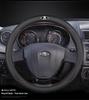 Car Steering Wheel Cover Leather Soft Auto Accessories For Lada Niva 2107 Xray Vesta Priora Granta Kalina Samara Largus 2106