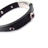 Les Trésors De Lily [J7022] - Mixed Bracelet 'Peaceful' Black Purple Steel
