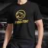 PREDATOR ROUND LOGO Active T-Shirt Funny Size Mode American T-shirt